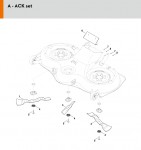 Stihl ACK 127 Ride-On Mower Accessory Spare Parts